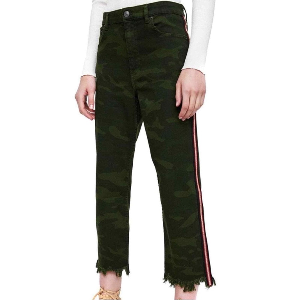 Zara camouflage jeans